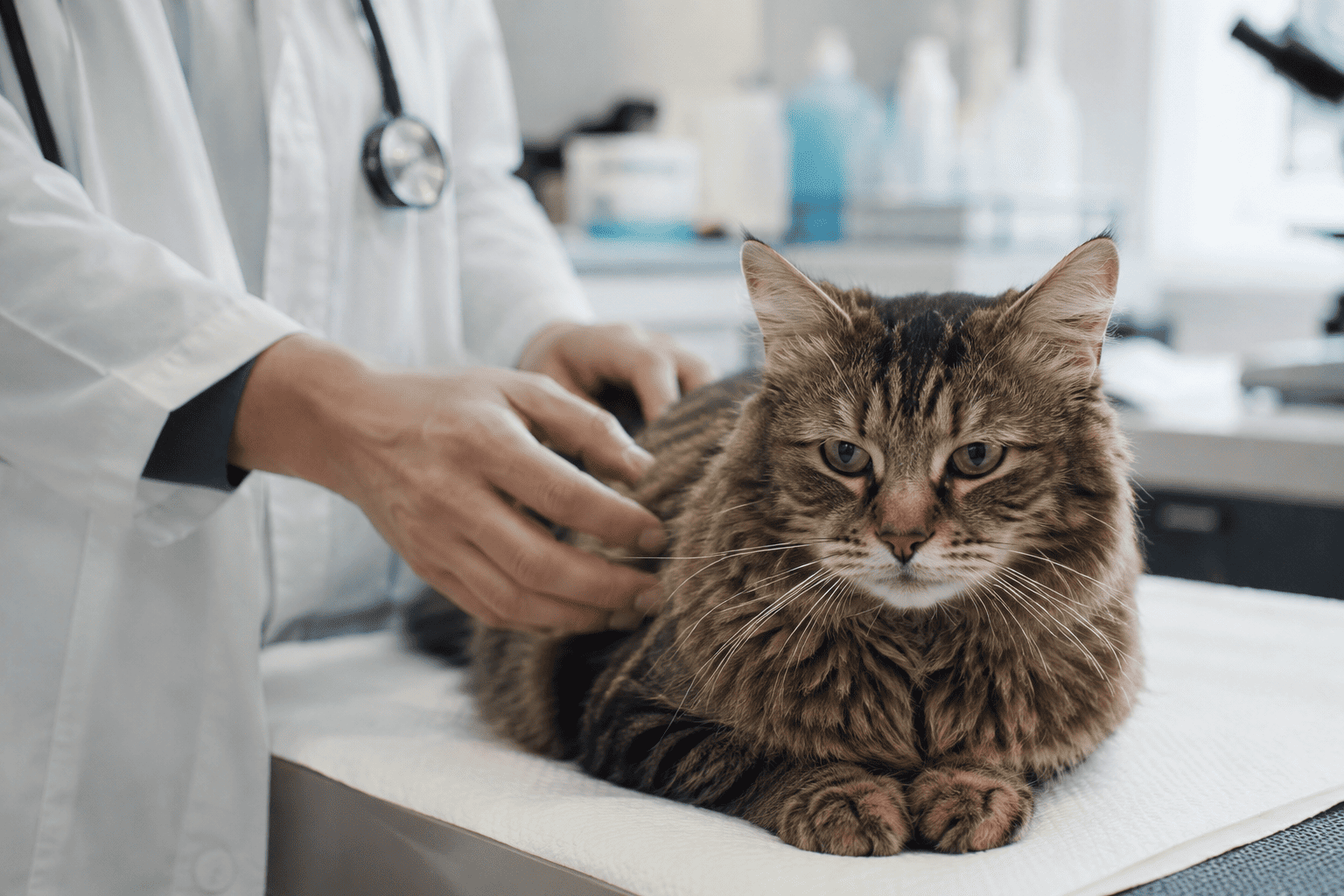 Почечная недостаточность у кошки: симптомы, причины и лечение